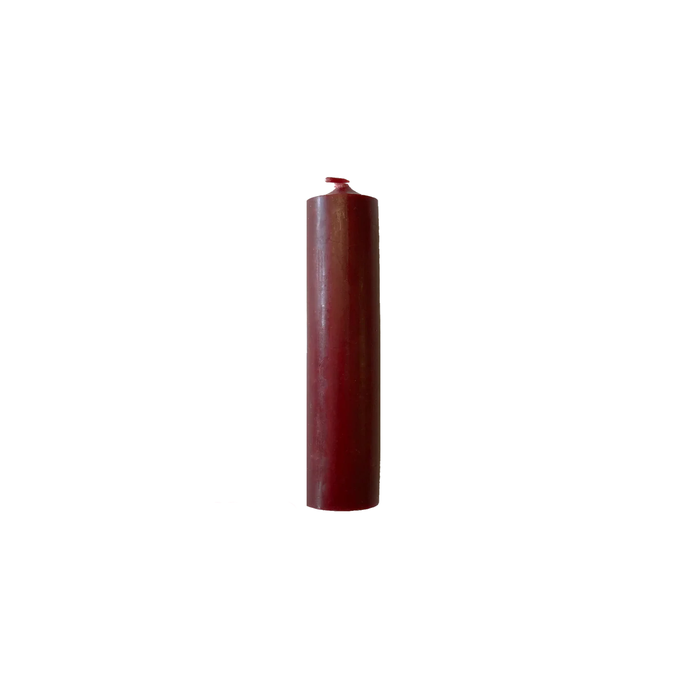 Dark Red, Short 4" Dinner Candles
