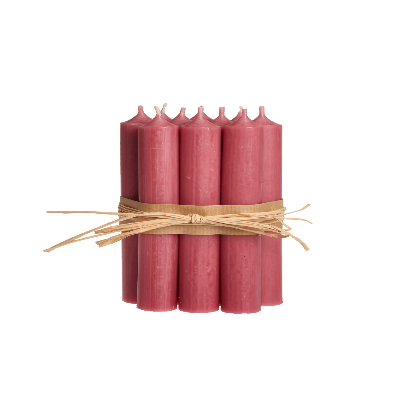 Old Rose , Short 4" Dinner Candles
