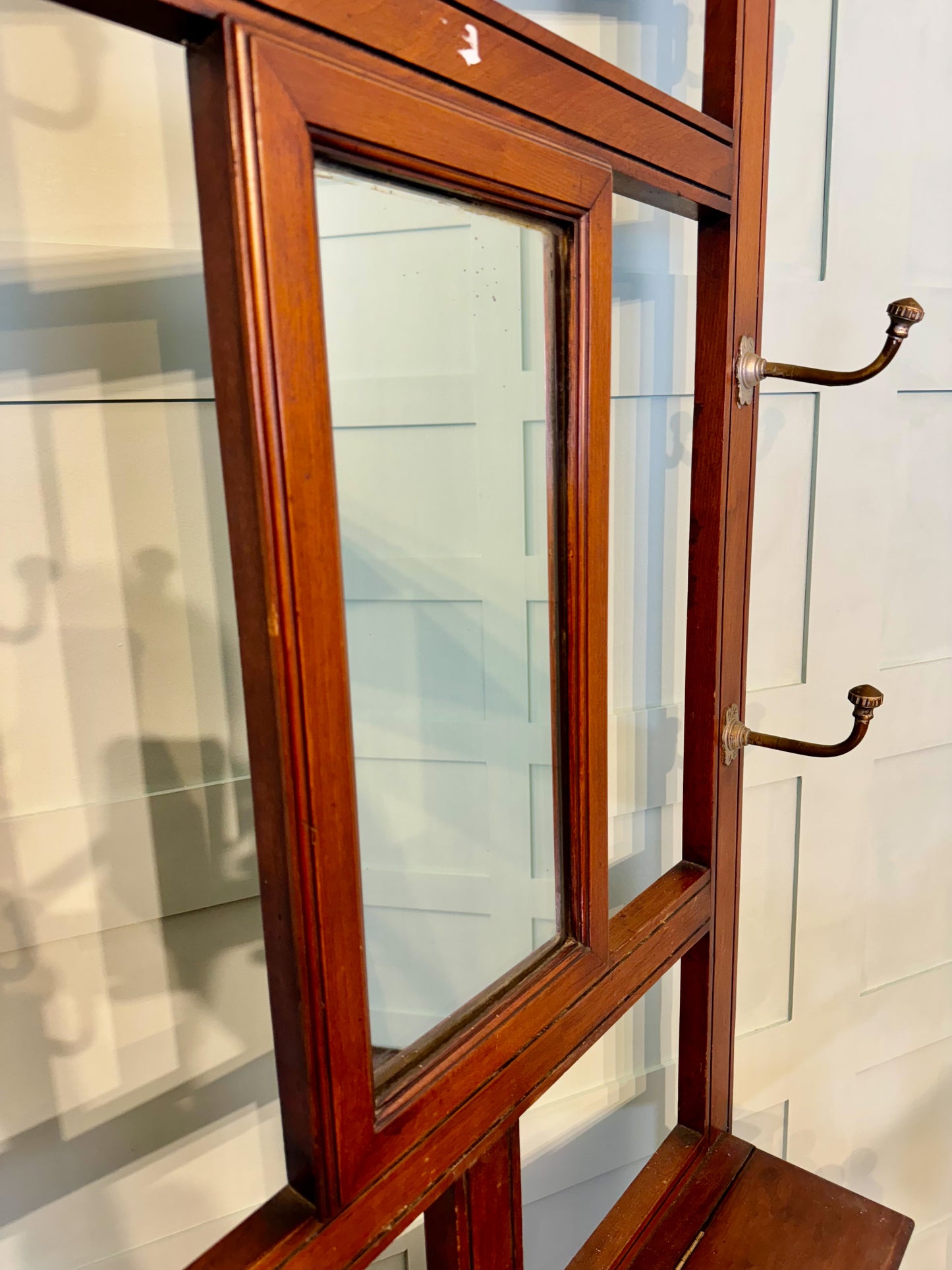 Early 20th Century Oak Hallstand