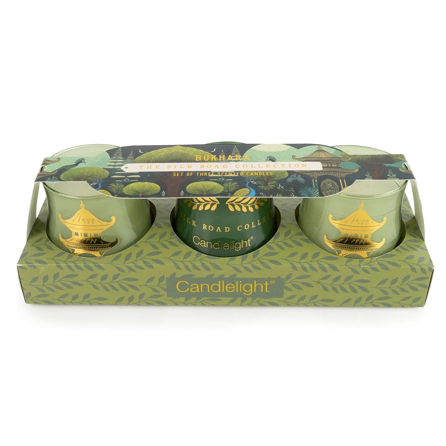 Set of 3 Candles - Bukhara- Silk Road Collection