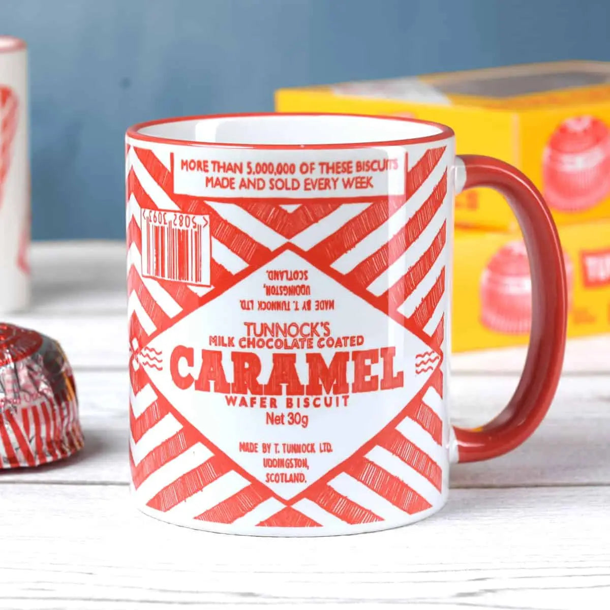 Caramel Wafer Wrapper Chunky Mug