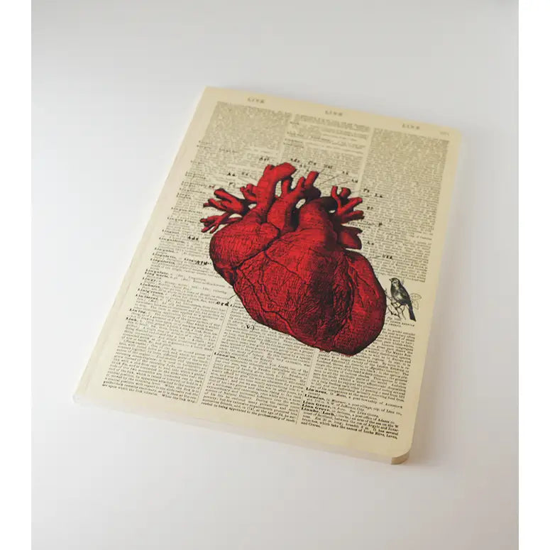 Anatomical Heart Notebook