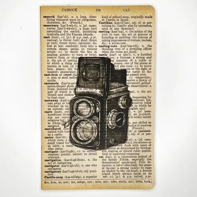 Vintage Camera Notebook