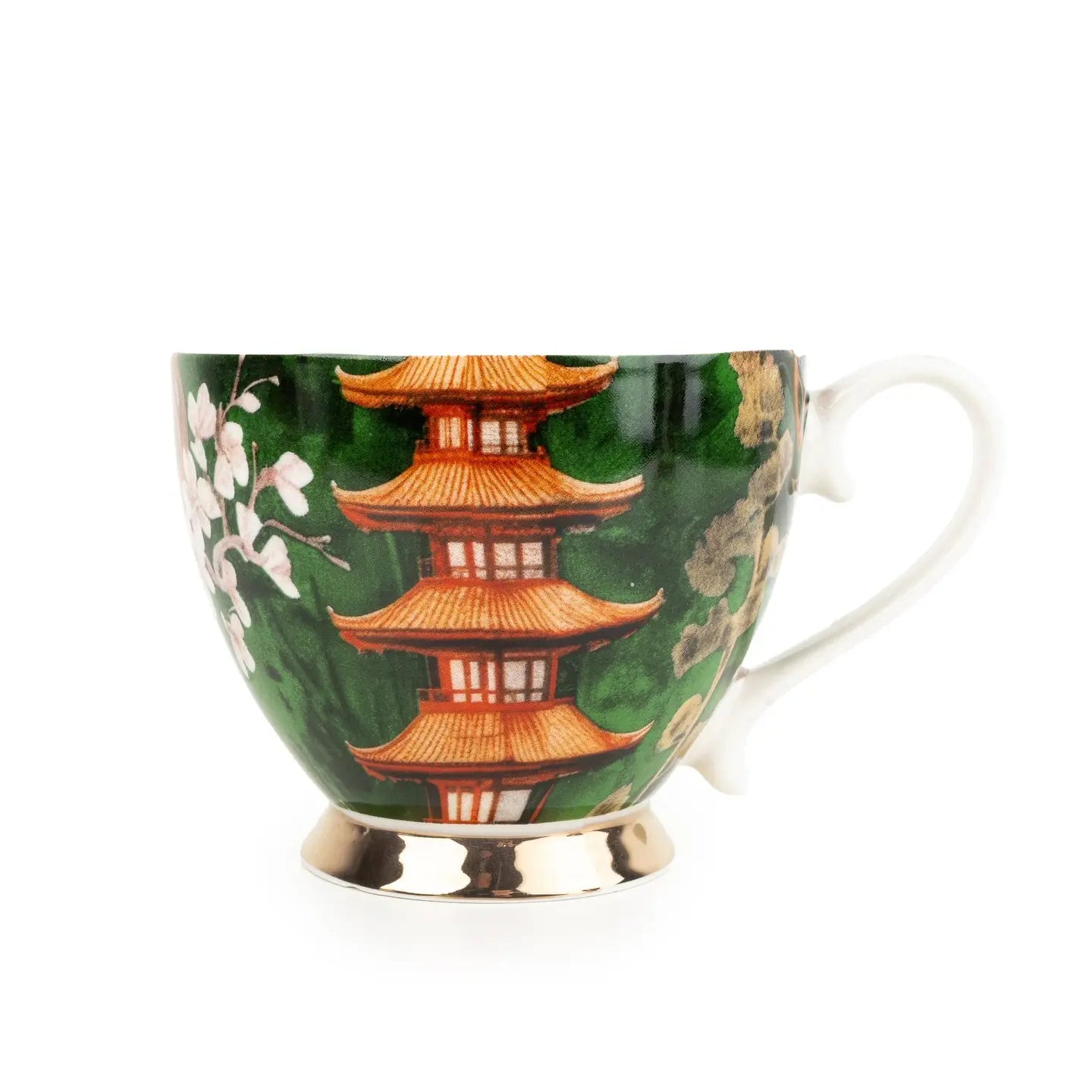 Gold Footed Mug - Samarkand- Silk Road Collection