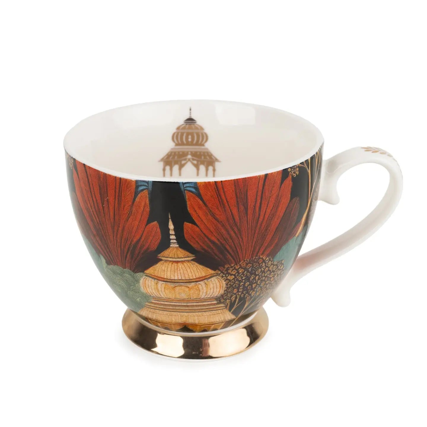 Gold Footed Mug -Jaisalmer - Silk Road Collection