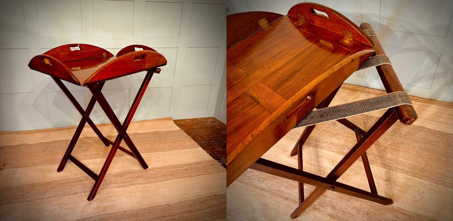 18th Century Butler’s Table with Original Stand