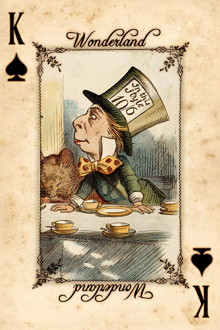 Alice in Wonderland - The Hatter Playing Cards