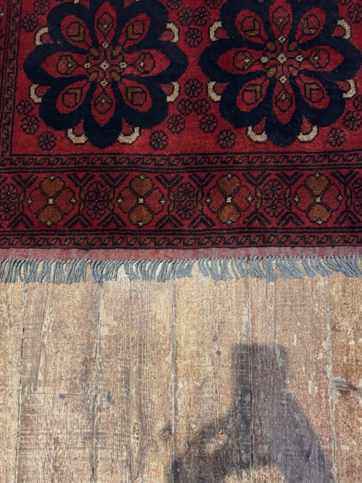 Afghan Khan Mohammadi Hand-Knotted Rug – 160 × 106 cm 7