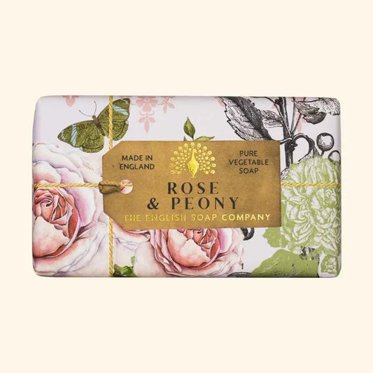 Anniversary Luxury Anniversary Rose and Peony Soap Bar – Vegan & Natural
