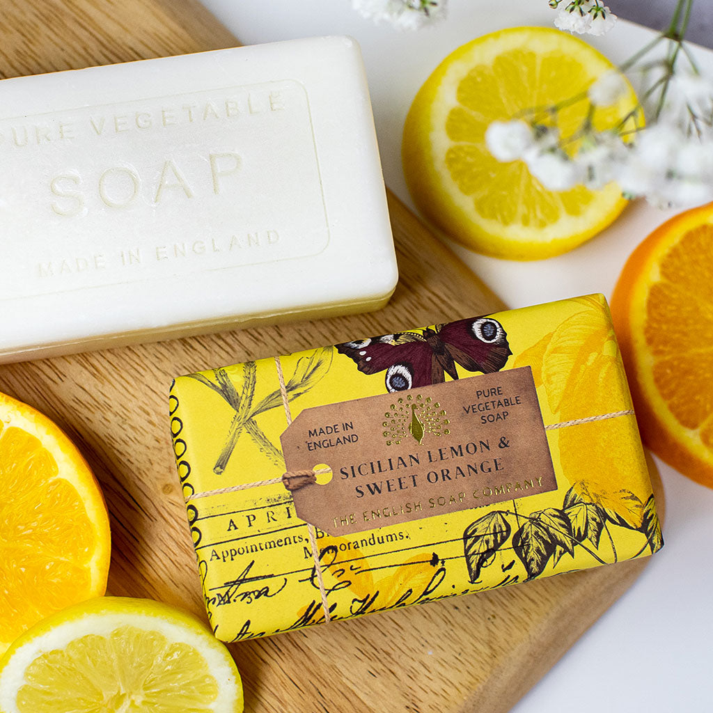 Anniversary Luxury Sicilian Lemon & Sweet Orange Soap Bar 2