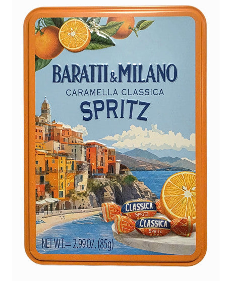 Baratti & Milano Orange Spritz Sweets in Gift Tin – 85 g