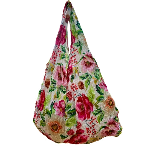 Berries and Anemones - Sustainable Foldable Shopping Bag