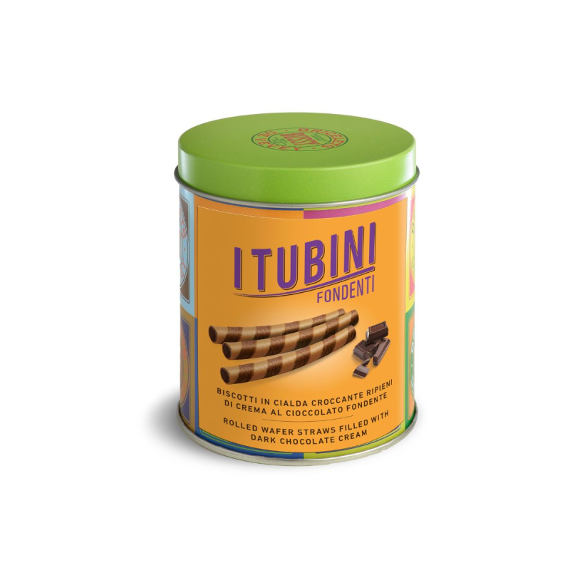 Bussy – Le Matite Fondenti Dark Chocolate Wafer Rolls (280 g Gift Tin)