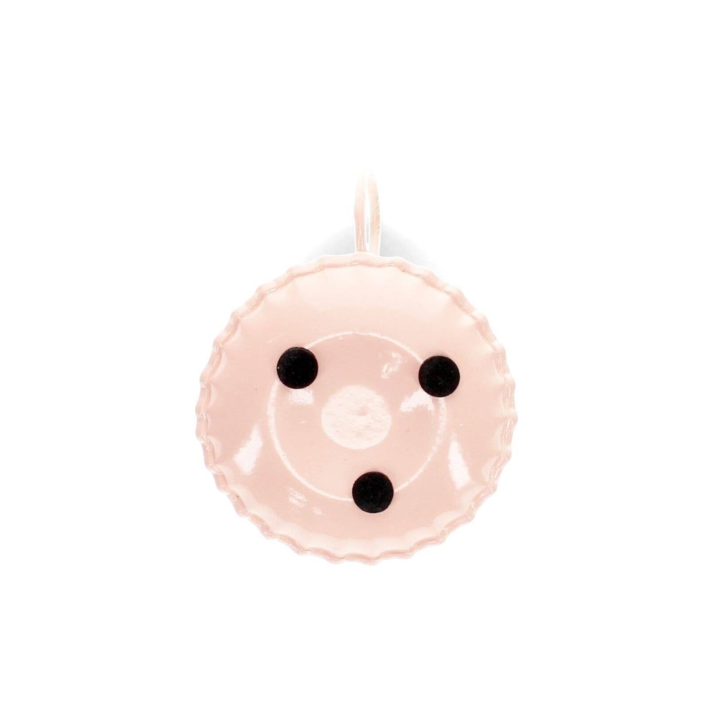 Enamel Chamberstick Candle Holder - Pink 4