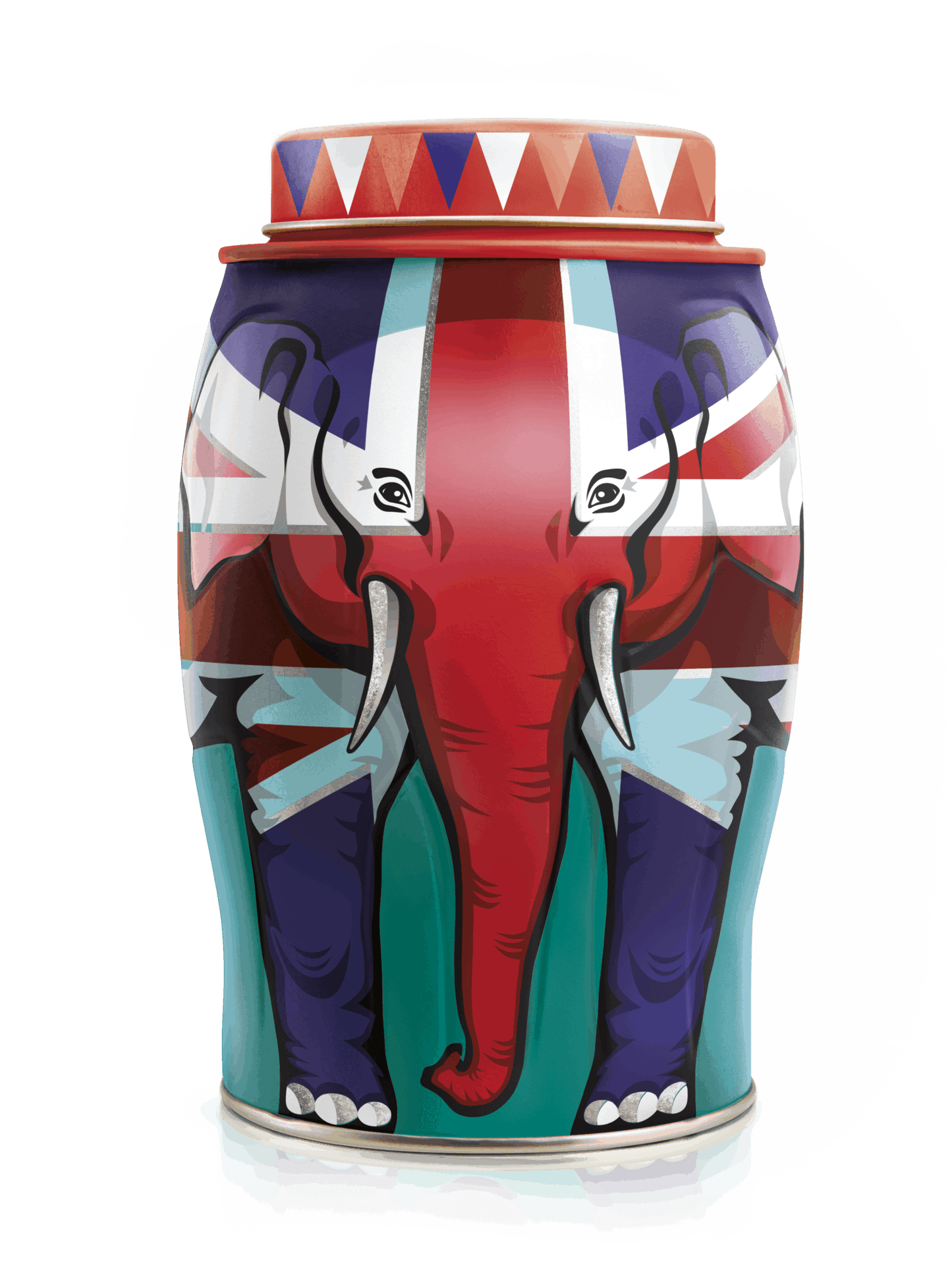 Union Williamson Elephant Tea Caddy - 40 English Breakfast Teabags