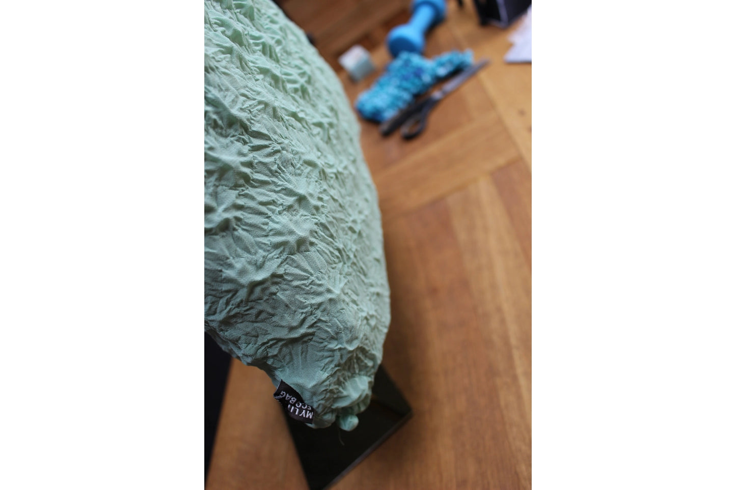 French Green - Sustainable Foldable Shopping Bag - In Use