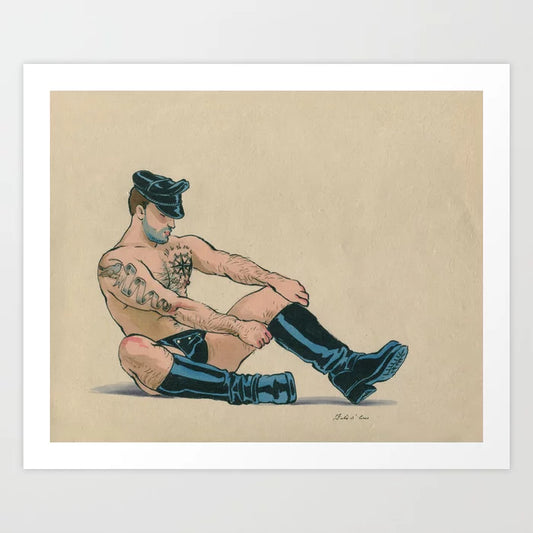 "Getting Ready" Print By Felix d'Eon