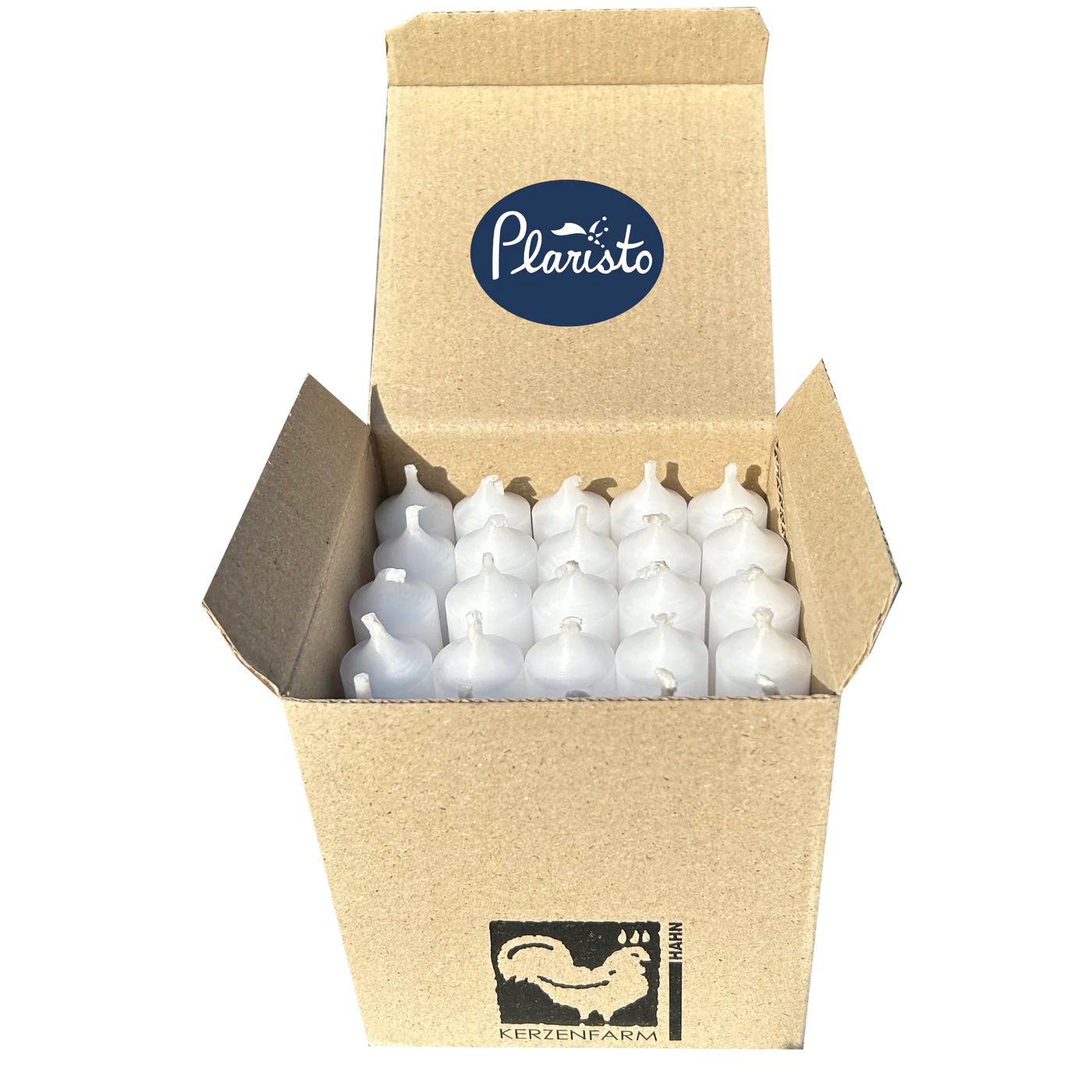 Ivory, Short 4" Dinner Candles 3