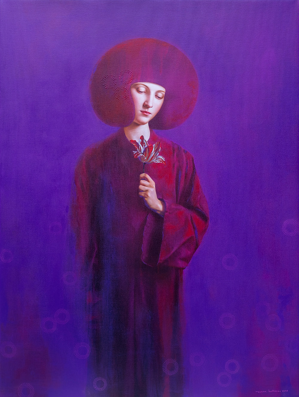 Quiet Botanist (On Canvas) - Jukka Kettunen 2023