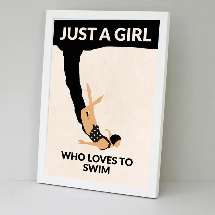 Just a Girl who loves to Swim