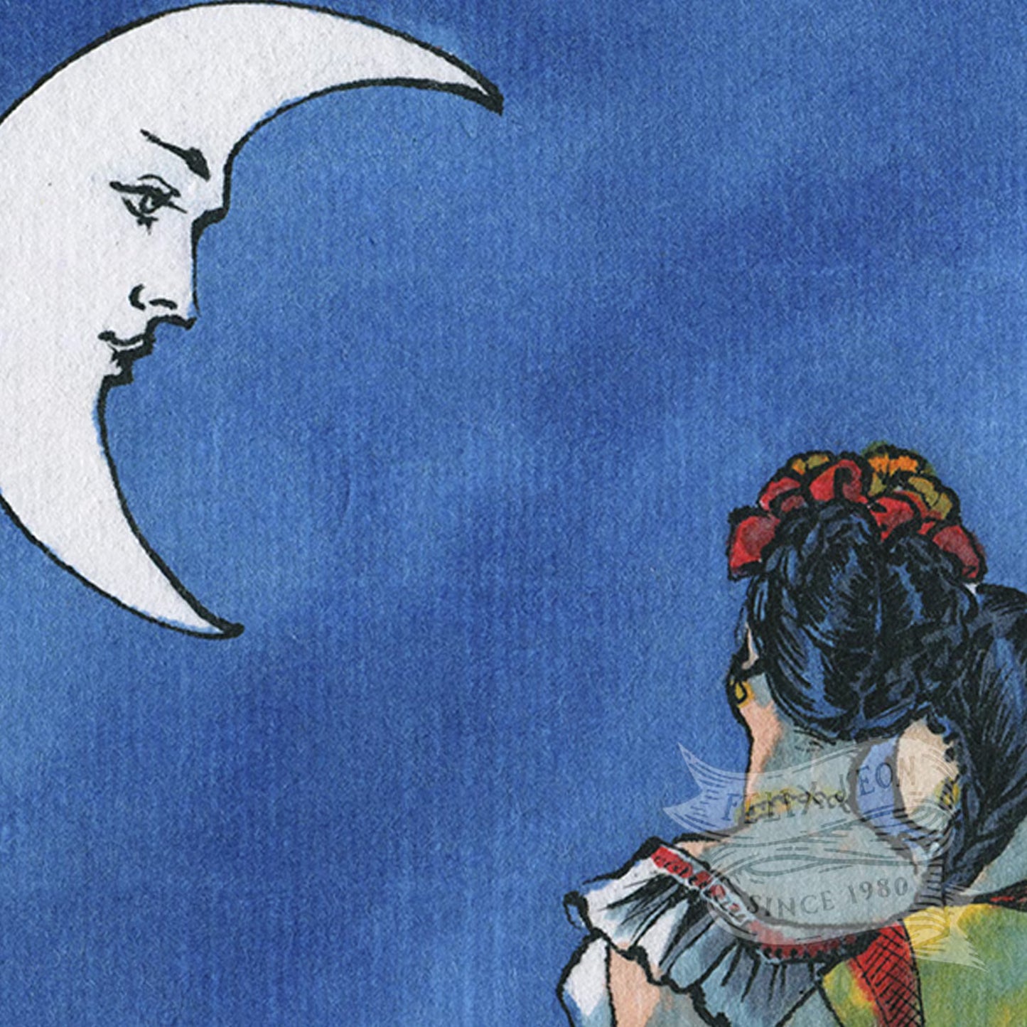 "La Luna 41 " - Print By Felix d'Eon close 1
