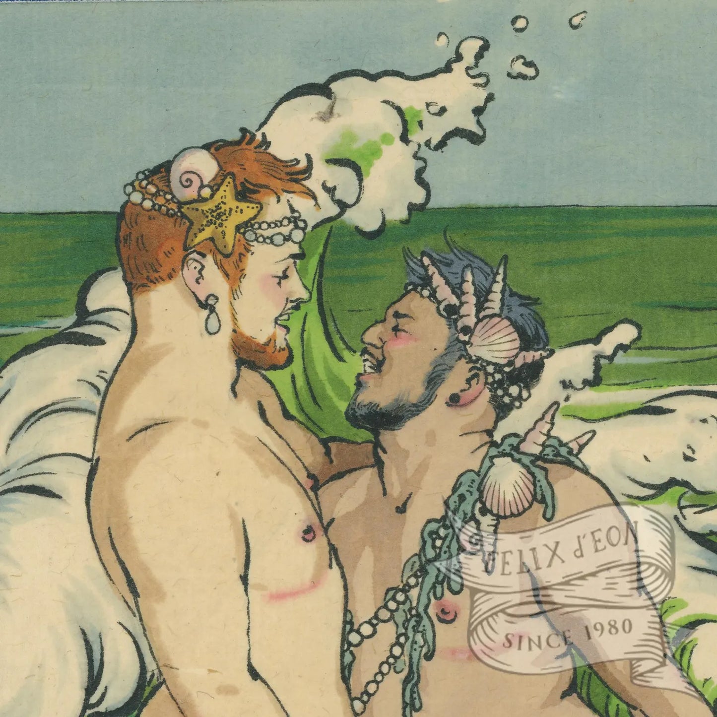 "Los Sirenitos" - Print By Felix d'Eon close 1