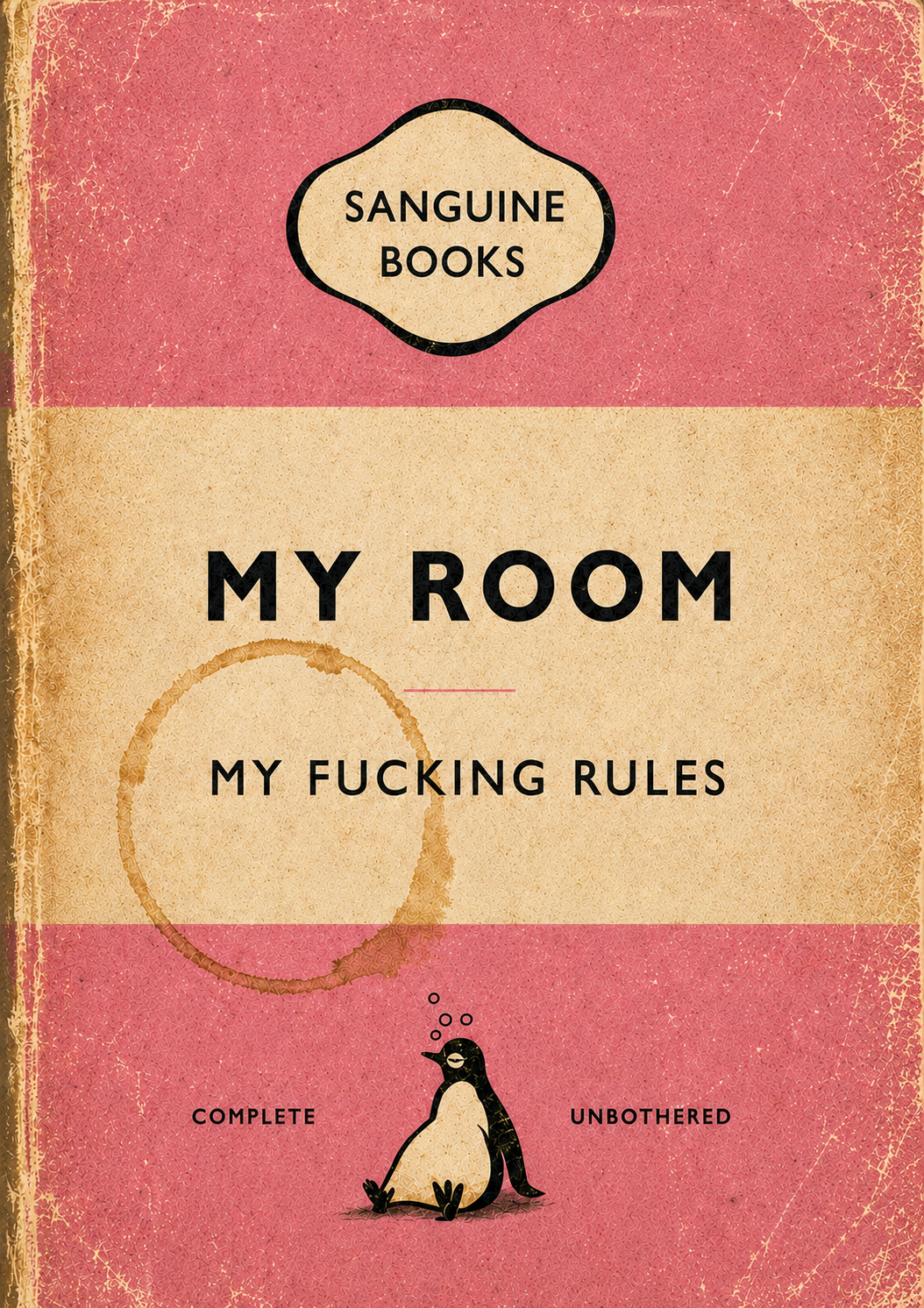 A4 My Room Poster