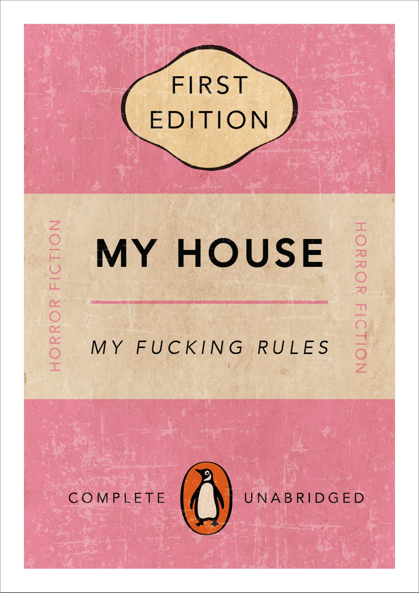 A4 " My House" Poster