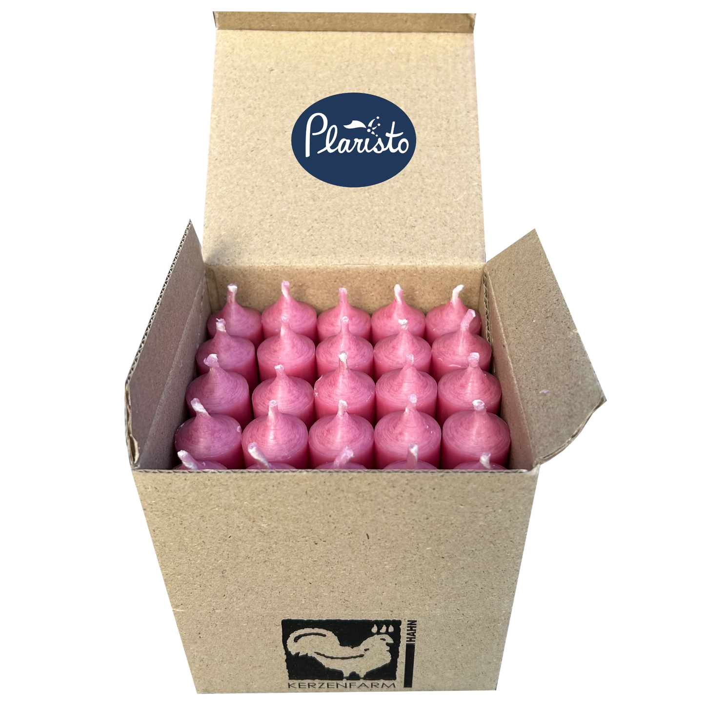 Old Rose , Short 4" Dinner Candles 3