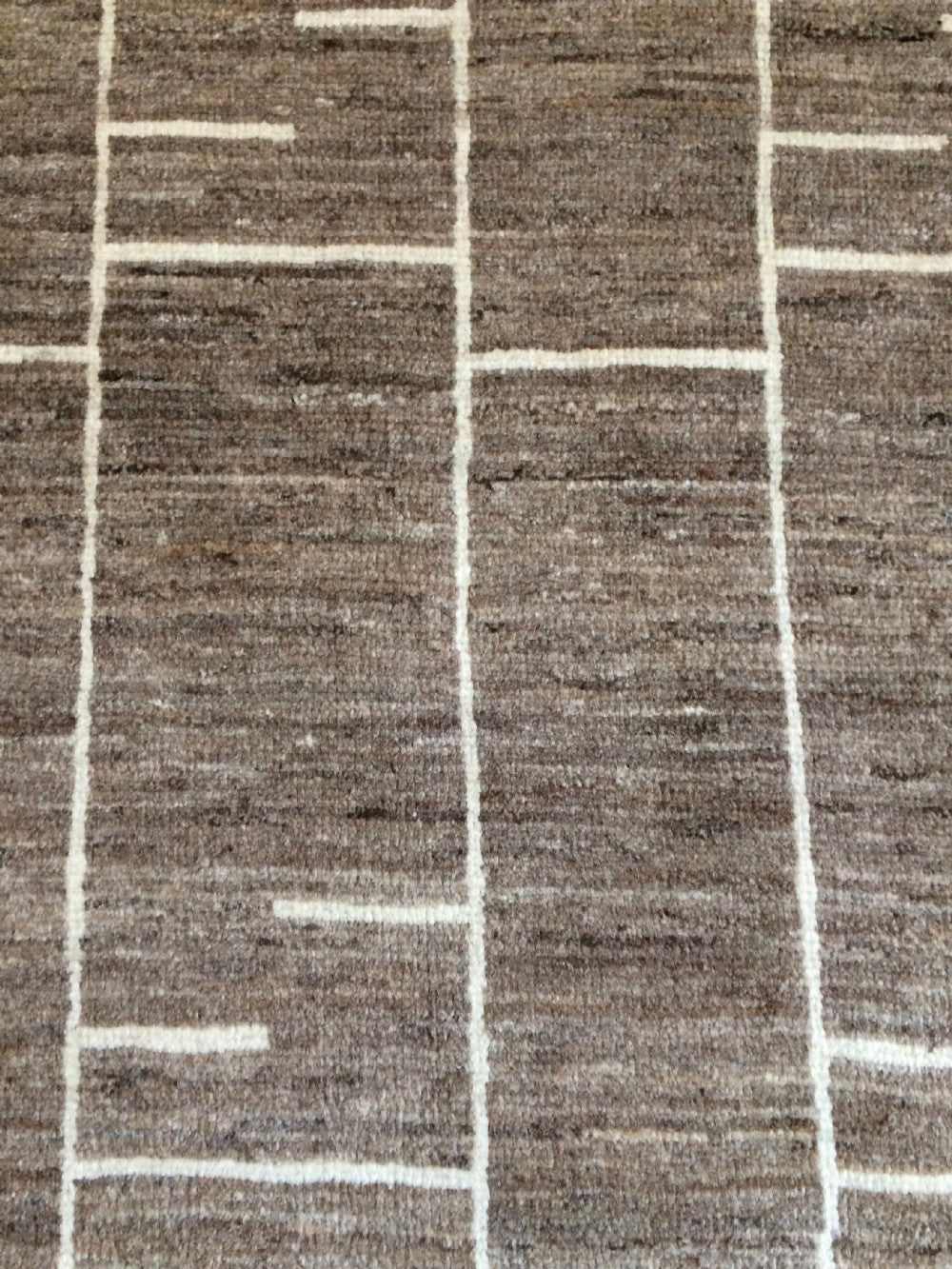 Beige and Cream Persian Gabbeh - 148cm x 100cm