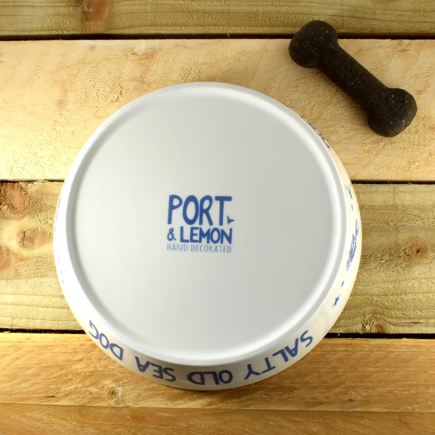 Salty Old Sea Dog - Dog Bowl Base
