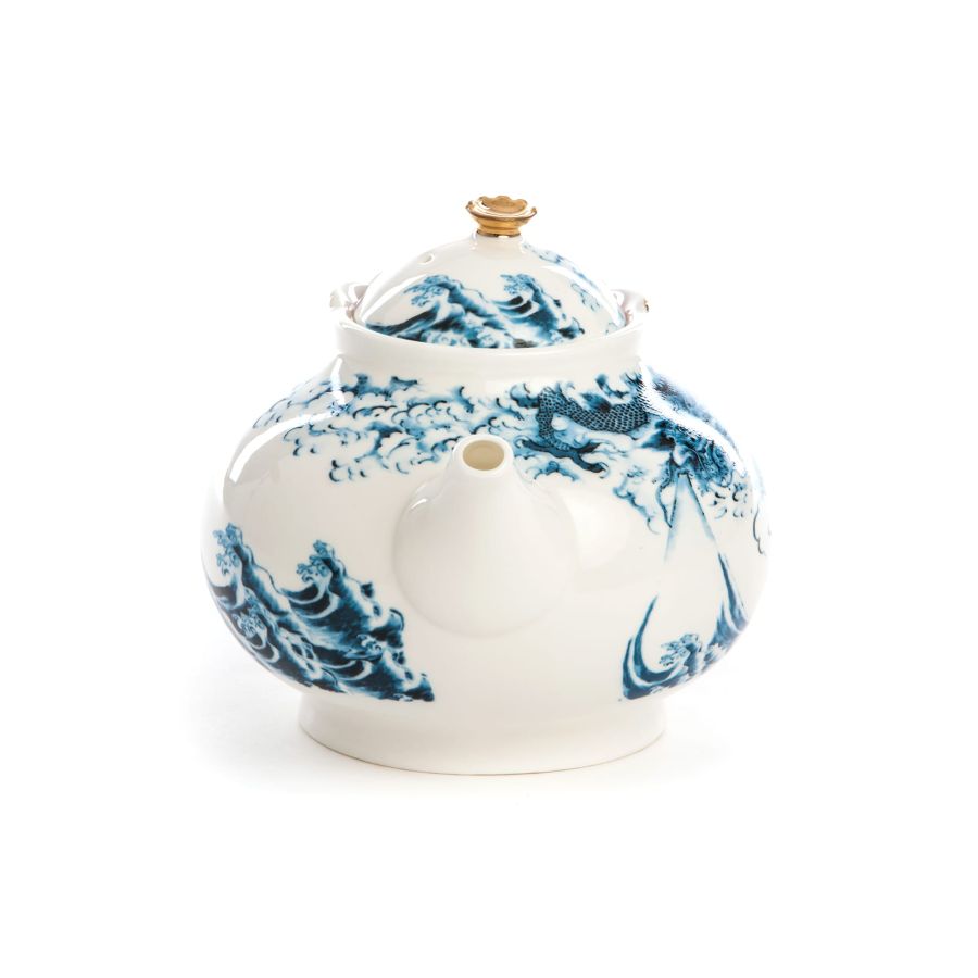 Seletti Hybrid Smeraldina Bone China Porcelain Teapot 3