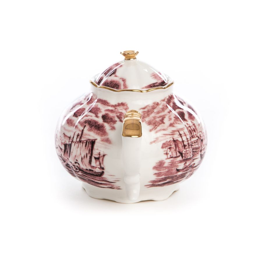 Seletti Hybrid Smeraldina Bone China Porce 2lain Teapot