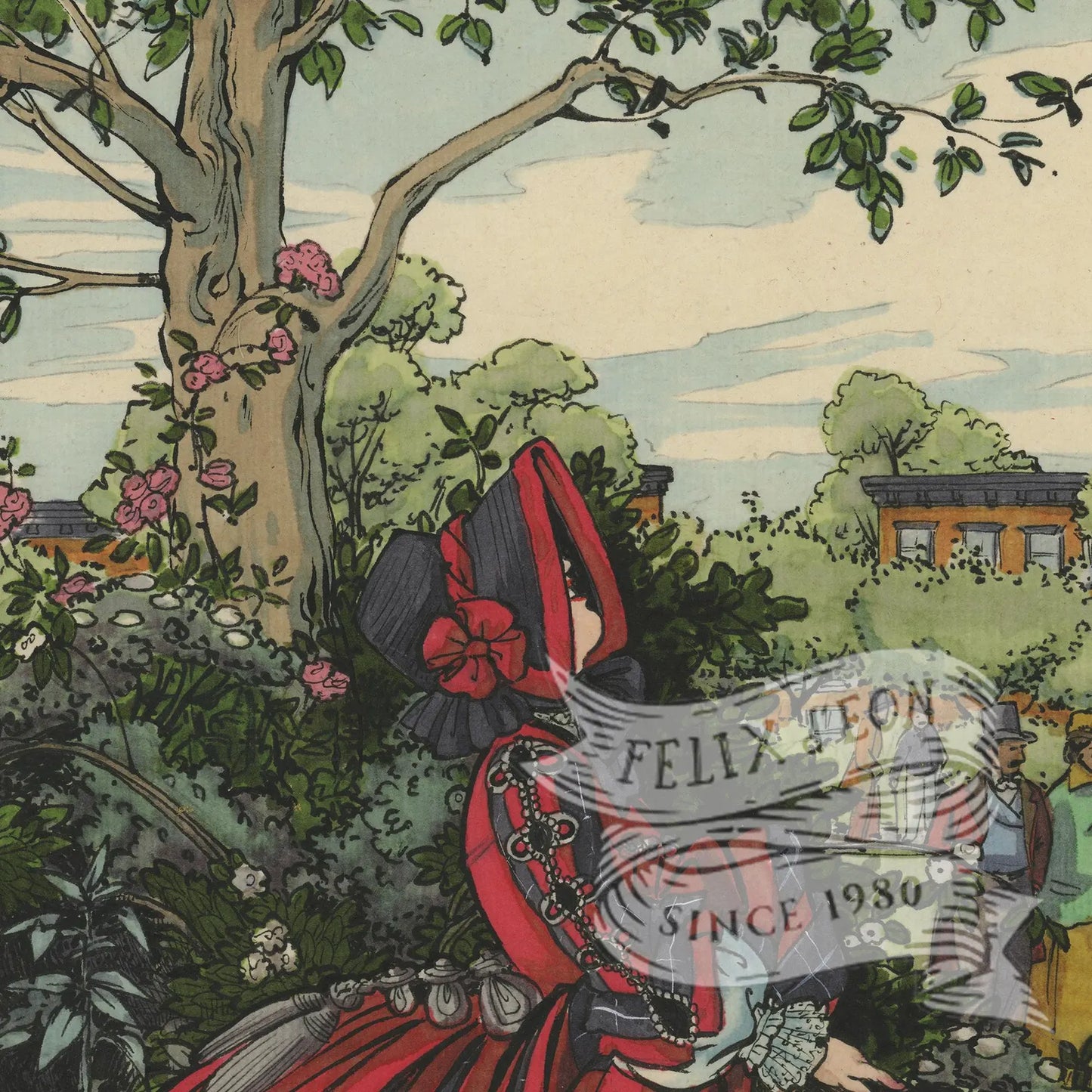 "The Petticoat Affair" - Print By Felix d'Eon 2