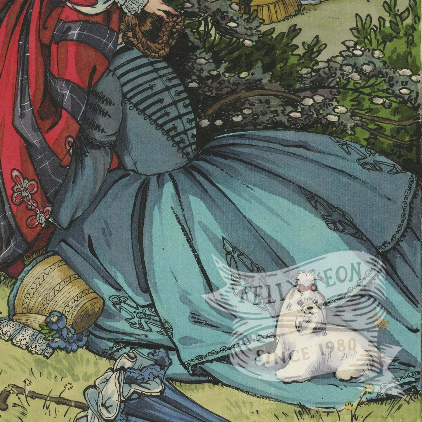 "The Petticoat Affair" - Print By Felix d'Eon 3
