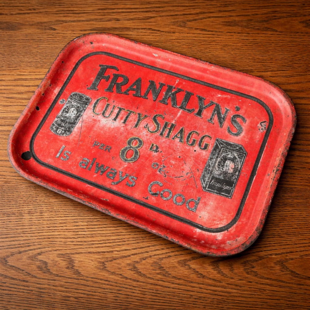 Vintage Franklyn’s Cutty Shagg tray