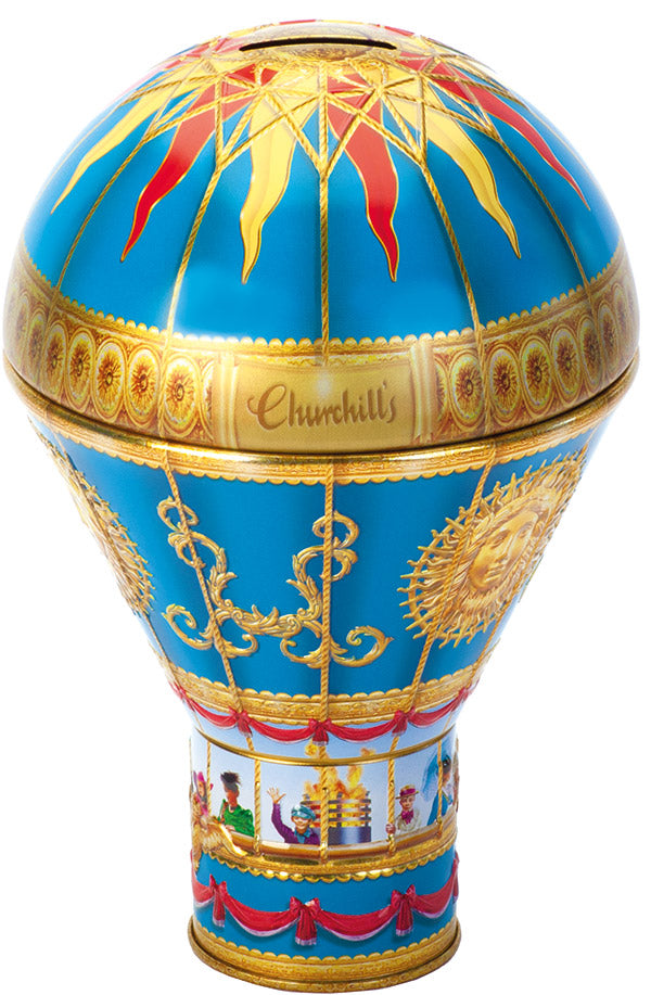 Victorian Hot Air Balloon Fudge Tin - Churchill Cofectionery