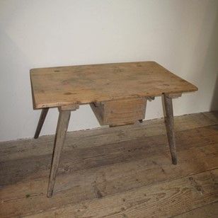 19th Century French Pine Cobblers Bench