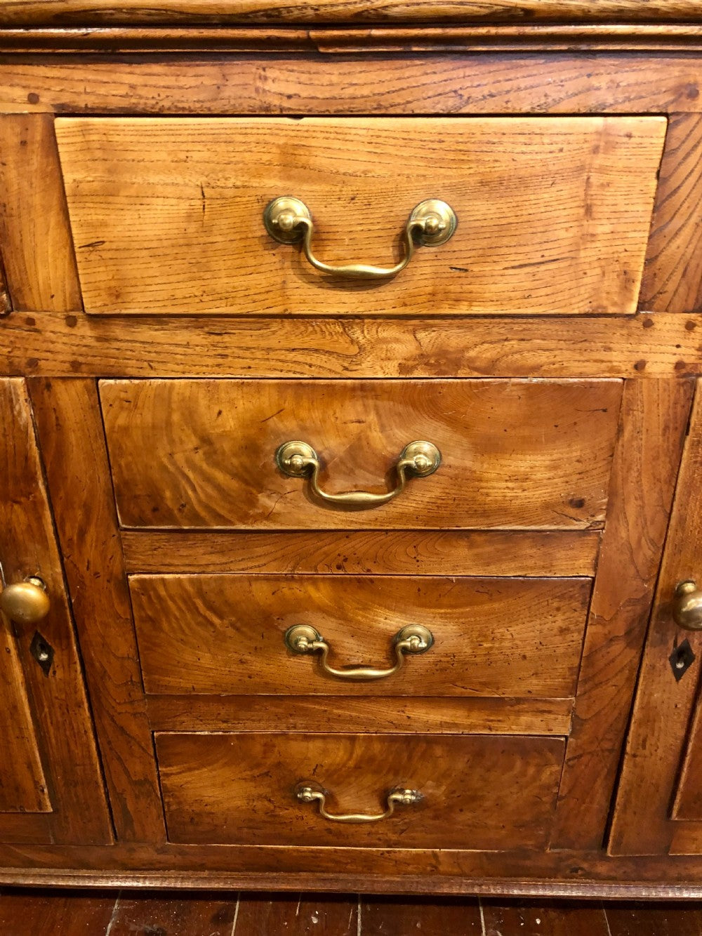 18th Century English Elm Dresser
