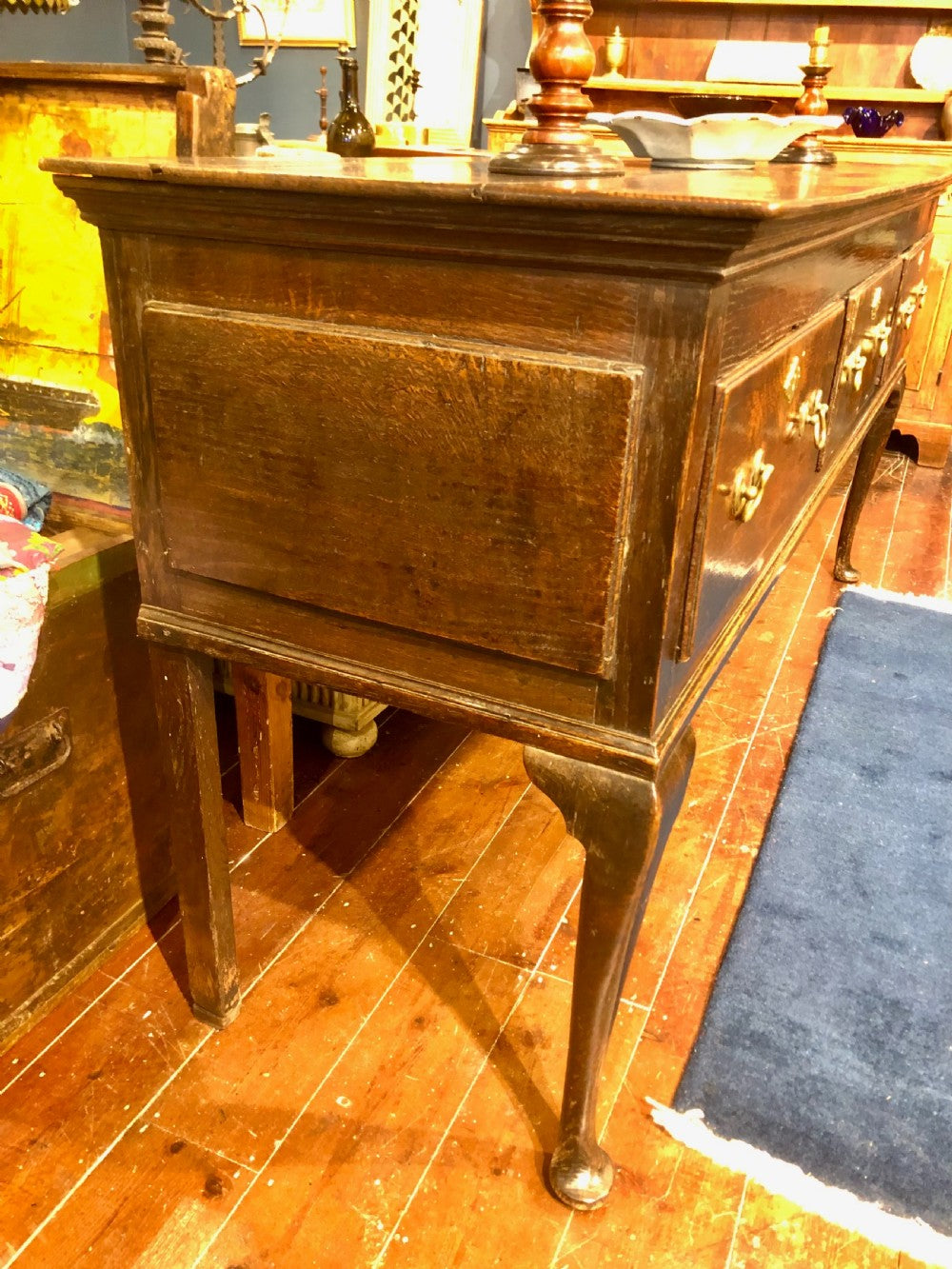 English Cabriole Legged Dresser Early 18th Century