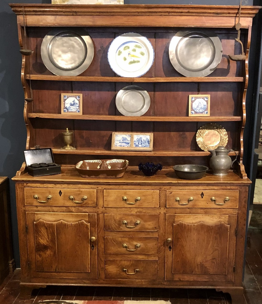 18th Century English Elm Dresser