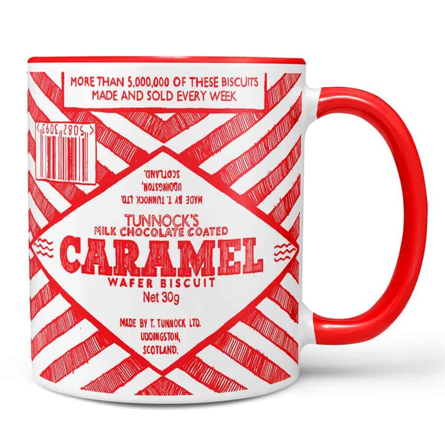 Caramel Wafer Wrapper Chunky Mug