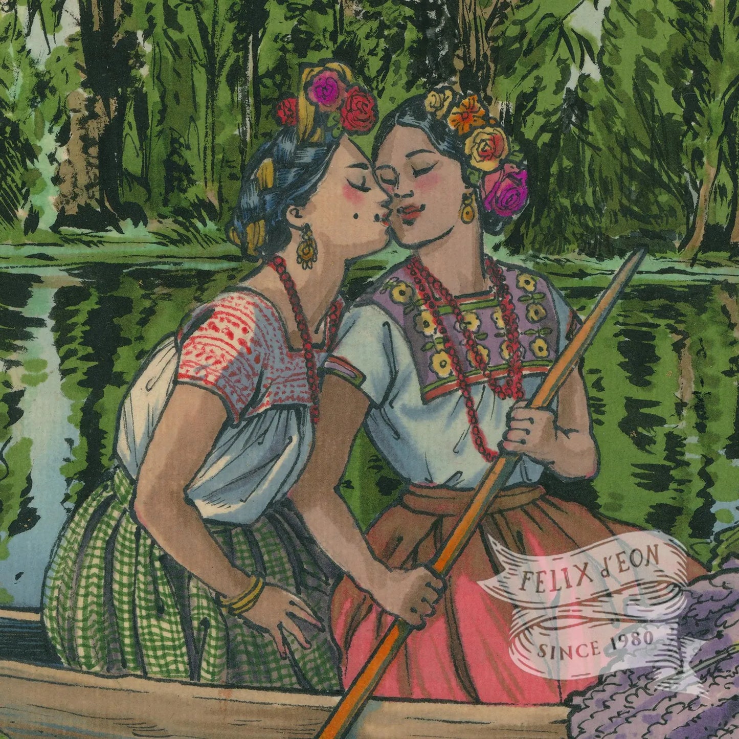"Tranjinera Del Amor" - Print