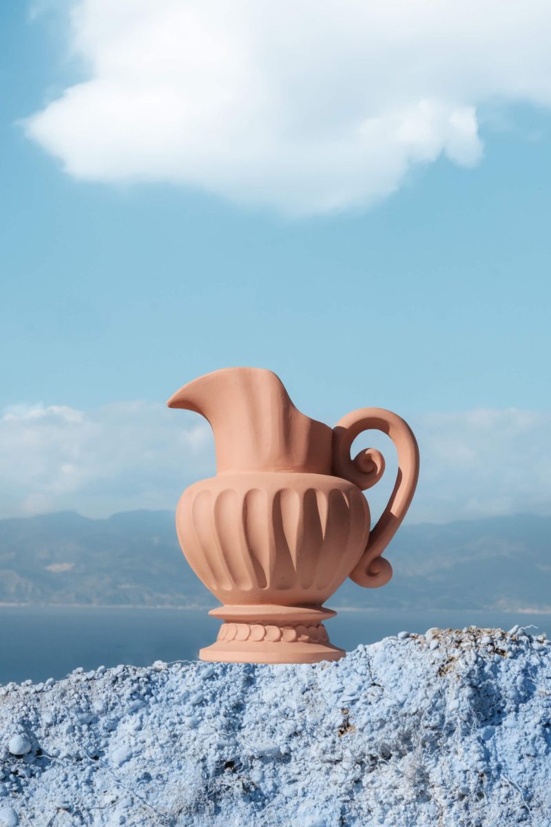 Magna Graecia Terracotta Caraffe - Seletti