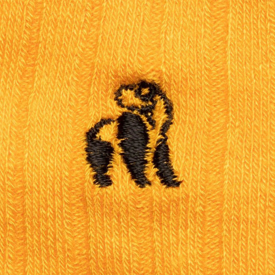 Bumblebee Yellow Solid Colour Swole Panda Bamboo Socks 7-11 UK