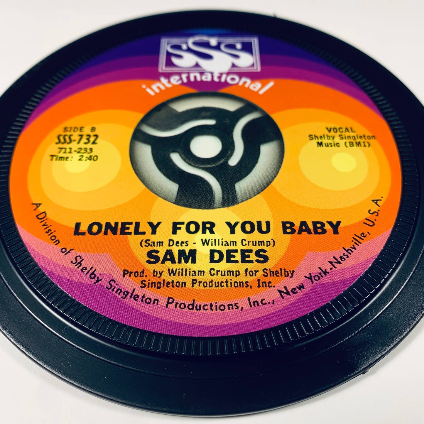 Northern Soul record label coasters. Popsters