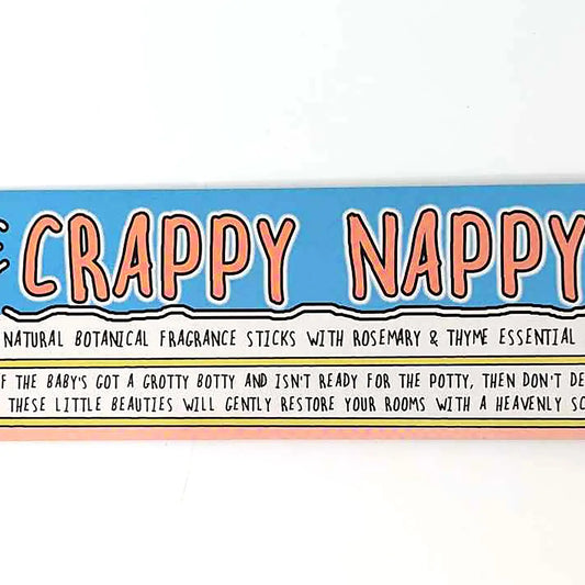 Crappy Nappy Funny Smells Fragrance Sticks