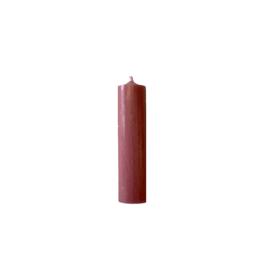Old Rose , Short 4" Dinner Candles