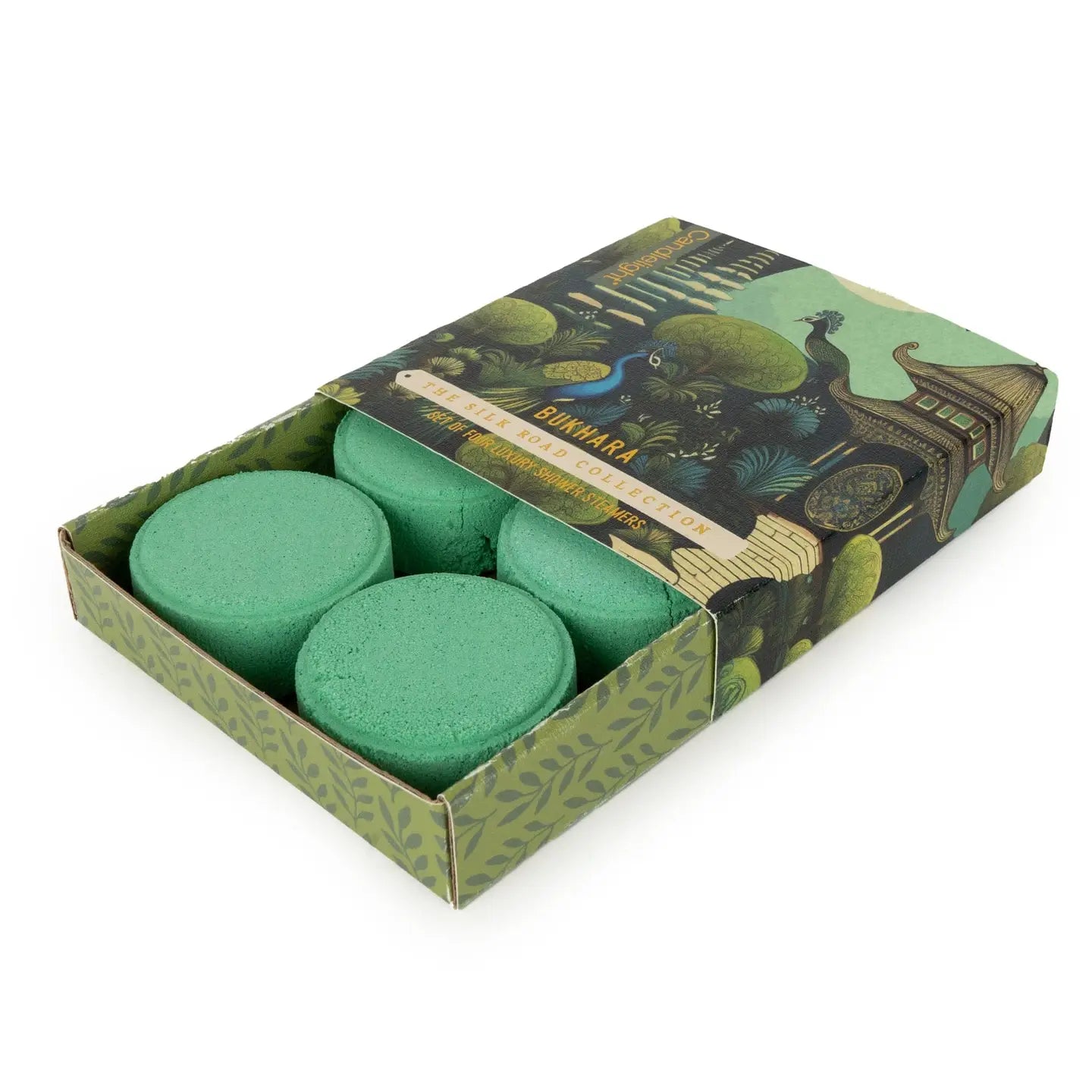 Pack of 4 Shower Steamers-Bukhara-Silk Collection