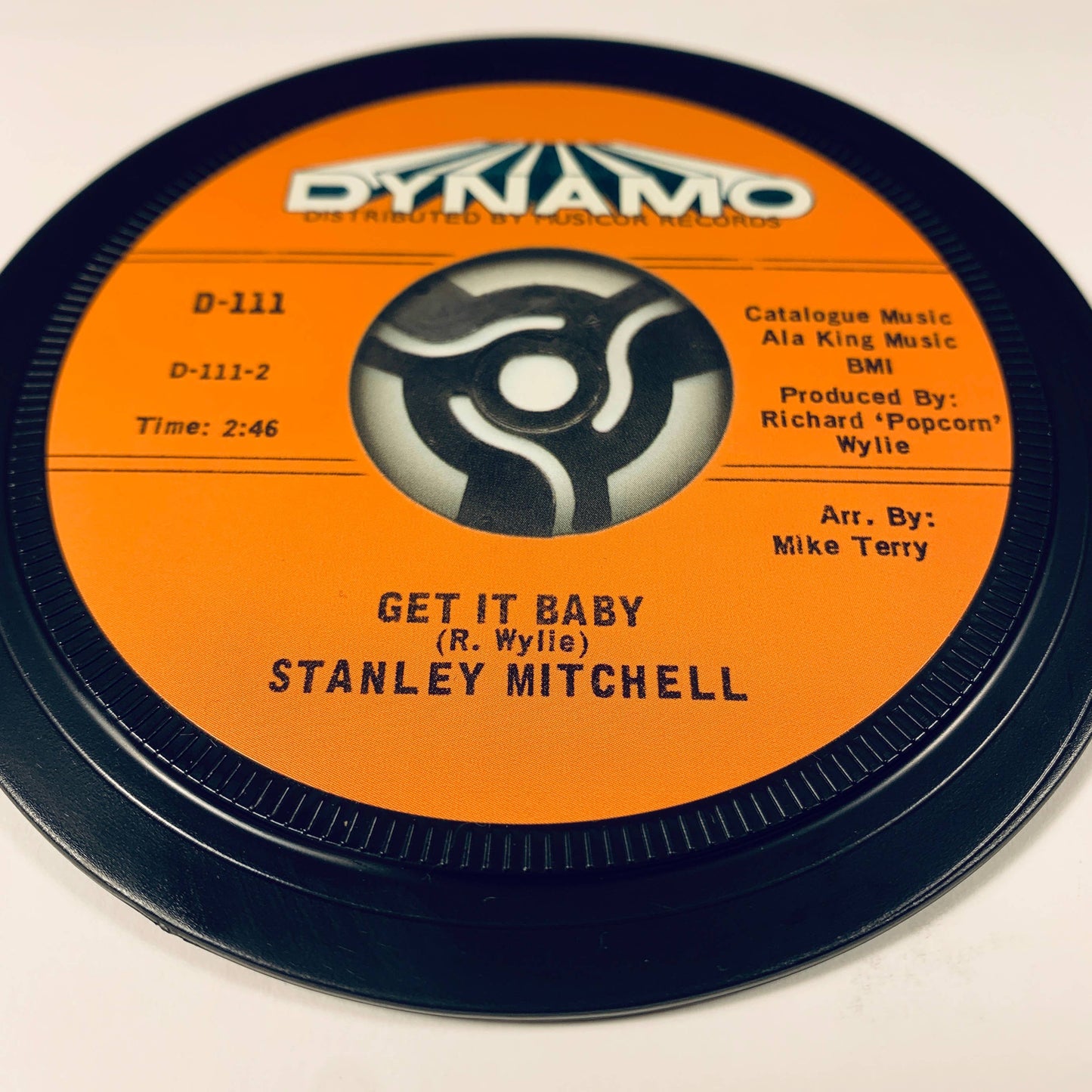 Northern Soul record label coasters. Popsters